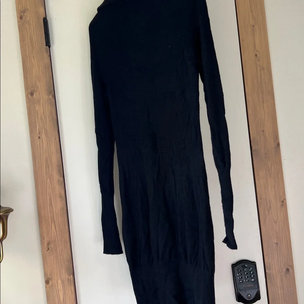 White House black market Button-Front long Duster Cardigan Sweater cashmere - Picture 6 of 6